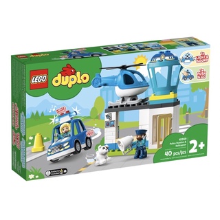 LEGO 樂高 DUPLO 10959 警察局與直升機 得寶 救援警察局與直升機 警車有燈光音效 現貨