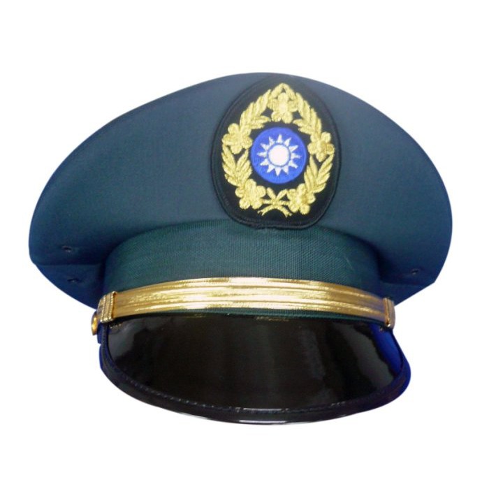 陸軍大盤帽 軍官專用 第一製帽廠出品 國軍 陸軍