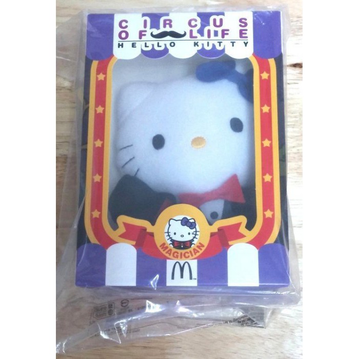 麥當勞 凱蒂貓 Hello Kitty 馬戲團系列公仔 娃娃 玩偶  - 魔術師