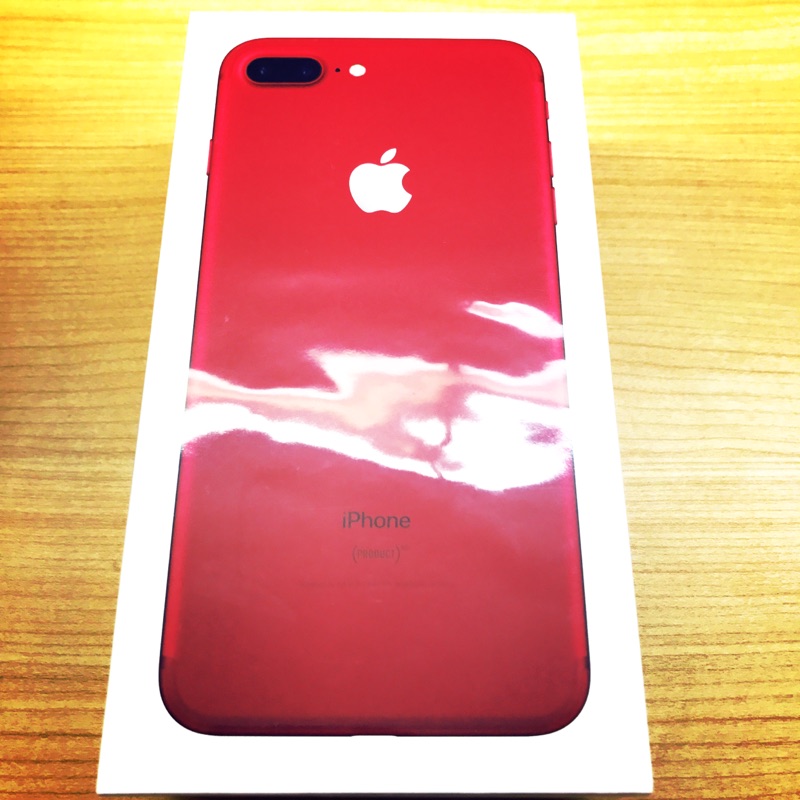 Apple iPhone 7 plus 128G 紅色 全新未拆封