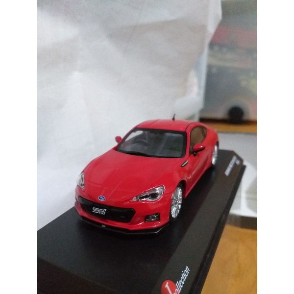 大賠錢賣 Jcollection 1/43 速霸陸 SUBARU BRZ STI TS 2013 RED 紅色 模型車