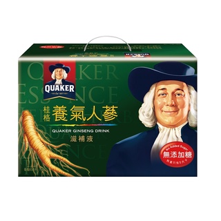 桂格 養氣人蔘滋補液19瓶 無糖 謝震武推薦 Quaker 營養食品 保健食品 補充體力 佳格食品