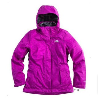 【戶外風】【The North Face】女 HyVent防水化纖Primaloft 兩件式外套