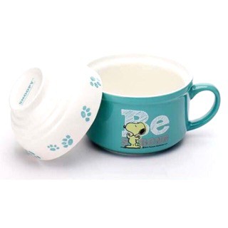 SNOOPY 史努比悅活湯碗二件組 SP-C053F-B/P 300ml+700ml 藍 授權商品