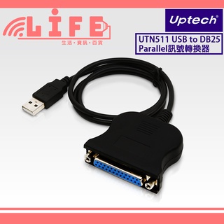 【生活資訊百貨】Uptech 登昌恆 UTN511 USB to DB25 Parallel訊號轉換器