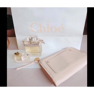 Chloe 小卡夾錢包 皮質 全新 附盒 包裝未開 精品錢包