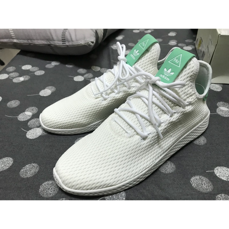 adidas PW TENNIS HU 白綠 尺寸us10.5 菲董聯名