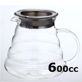 雲朵耐熱玻璃壺600cc/360cc 手沖壺濾杯咖啡壺 水果茶 開水壺 花茶壺 百年老店