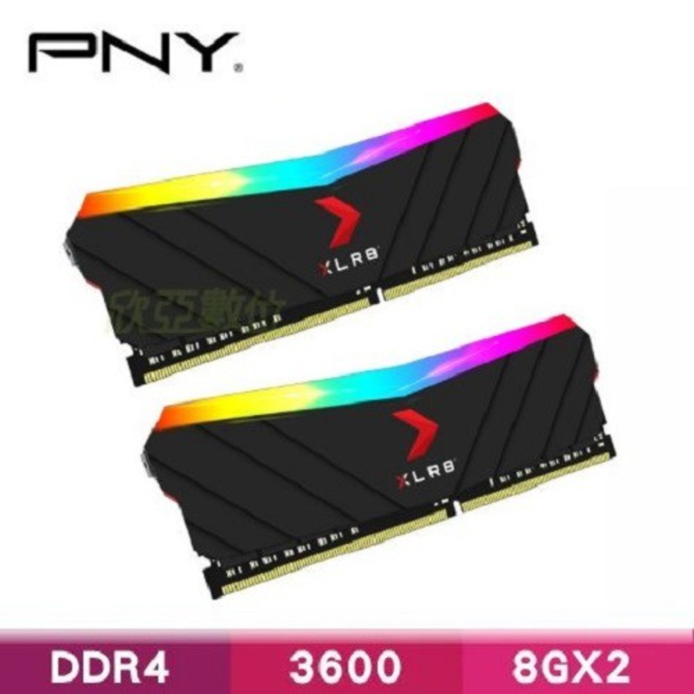 必恩威 PNY XLR8 RGB DDR4-3600 (CL18) 現貨 廠商直送