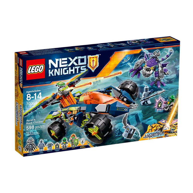 磚家 LEGO 樂高 70355 Nexo Knights 未來騎士 阿隆的攀岩越野車 無盒 無書 無貼紙