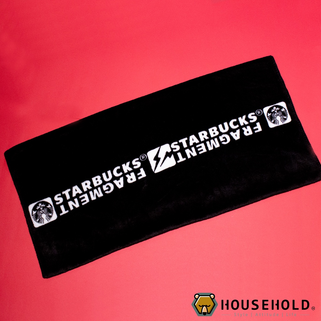 【HOUSEHOLD】fragment design x Starbucks 毛巾 限量