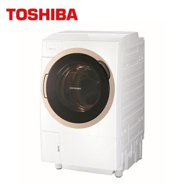TOSHIBA 東芝 11公斤 滾筒式 洗脫烘 變頻洗衣機 TWD-DH120X5G 超微奈米泡泡 熱泵溫風除濕