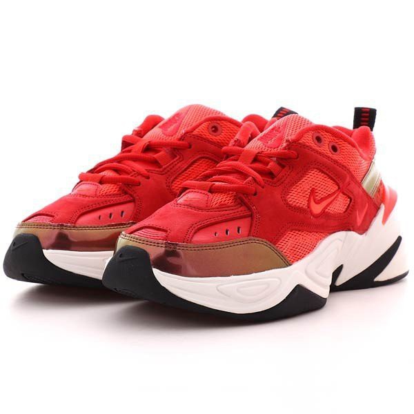 m2k tekno red suede