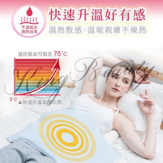 適美得COSYMED 珊瑚砂動力式熱敷墊 濕熱電毯 電熱毯 電毯 腰背部專用 肩頸背部專用