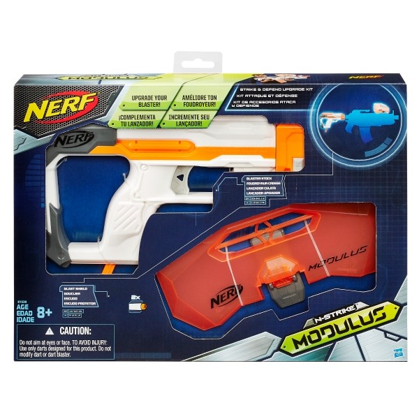 [出清特價] NERF 自由模組系列: 攻擊防衛套件 孩之寶