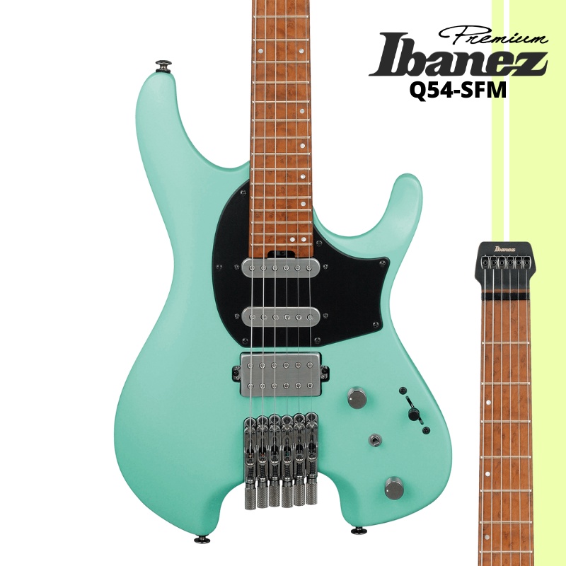 Ibanez Premium Q54-SFM 無頭電吉他 免運 全新公司貨【LIKE MUSIC】單單雙拾音器
