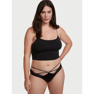 【iBuy瘋美國】全新正品 Victoria's Secret 維多利亞的秘密 繞帶縷空性感微露臀三角褲 現貨XS~M