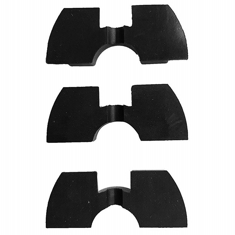 1套3個 黑色 橡膠 減震阻尼器 折疊墊 滑板車配件 適用於小米 米家 xiaomi mijia m365