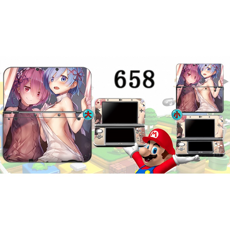 3ds高品質痛貼反覆黏無殘膠超高印刷品質可長時間使用不掉色new 3ds Ll 3ds Xl 蝦皮購物