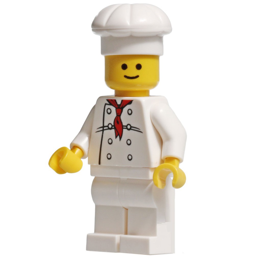 LEGO 樂高 10243 白色 大廚 廚師 Chef 單人偶 全新品, 巴黎餐廳 街景 法國 餐廳