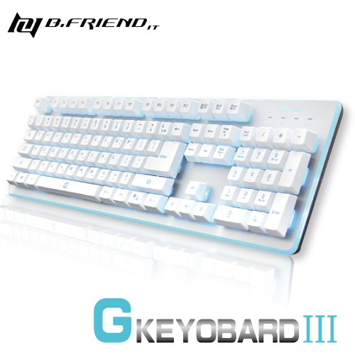 B Friend 發光鍵盤gk3 蝦皮購物