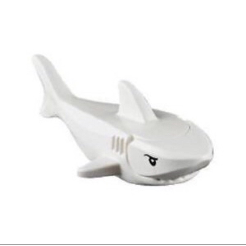 樂高LEGO 鯊魚 白色 動物