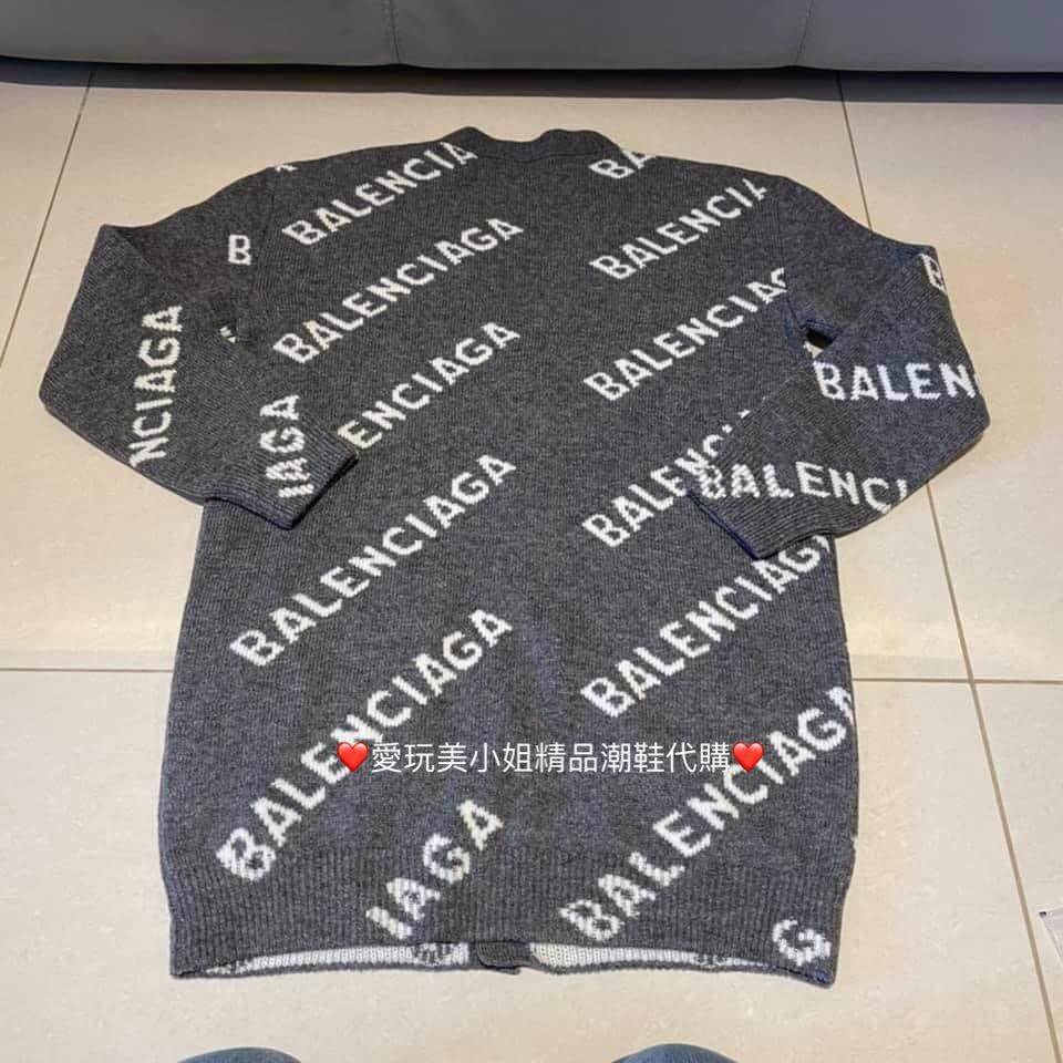 Balenciaga 巴黎世家新款深灰色開衫外套🐑 | 蝦皮購物