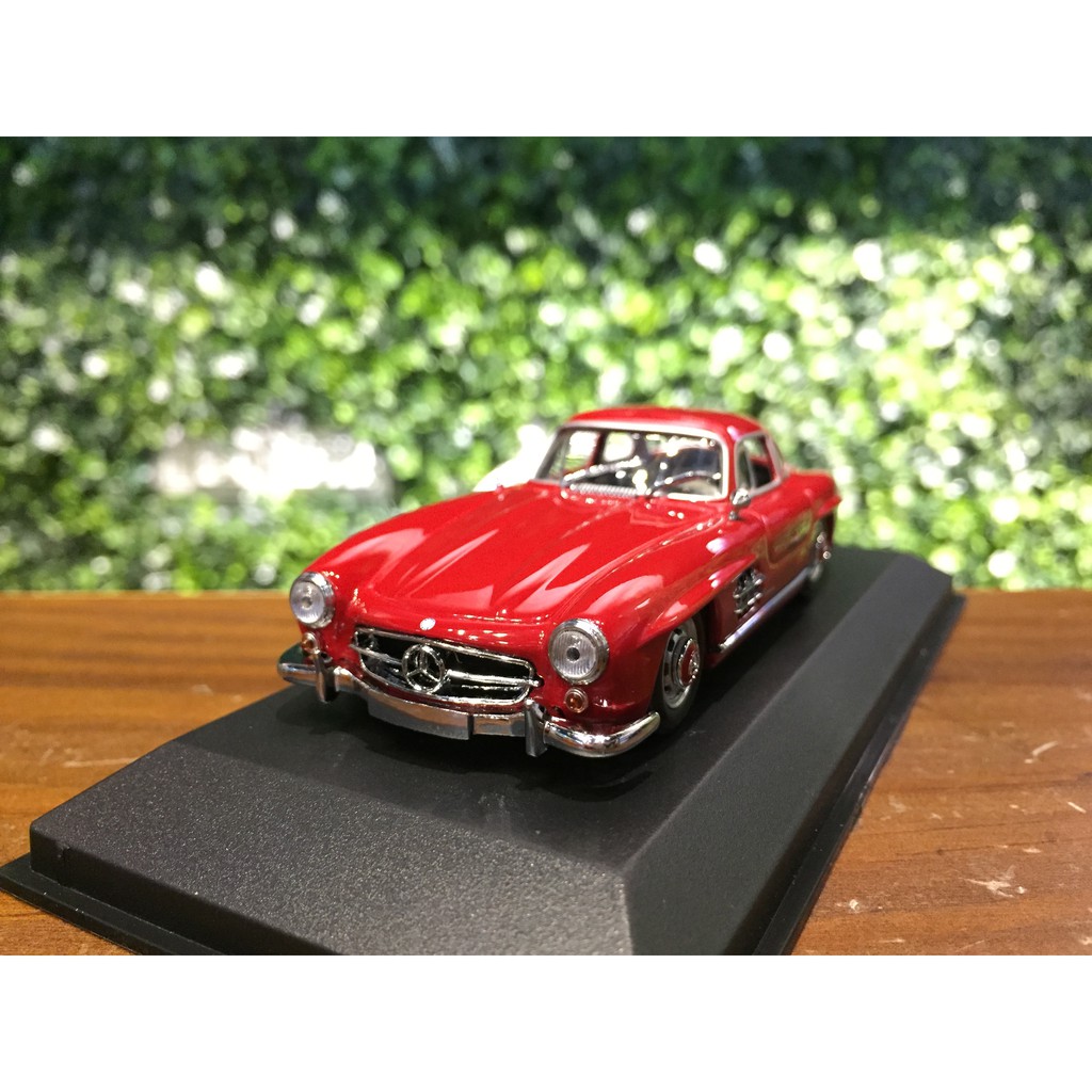 1/43 Minichamps Mercedes-Benz 300 SL Coupe 1955 Red【MGM】