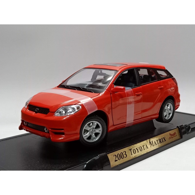 限定下單  ROAD 1:18(1/18) Toyota Matrix 豐田模型車 SUV RAV4參考