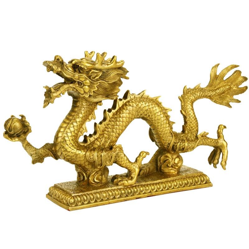 今日低價銅龍青龍漢龍神龍底座生肖龍擺件家居擺件 蝦皮購物