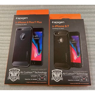 【SGP】韓國 SPIGEN iPhone 7 8 Plus Rugged Armor 吸震軟式手機殼