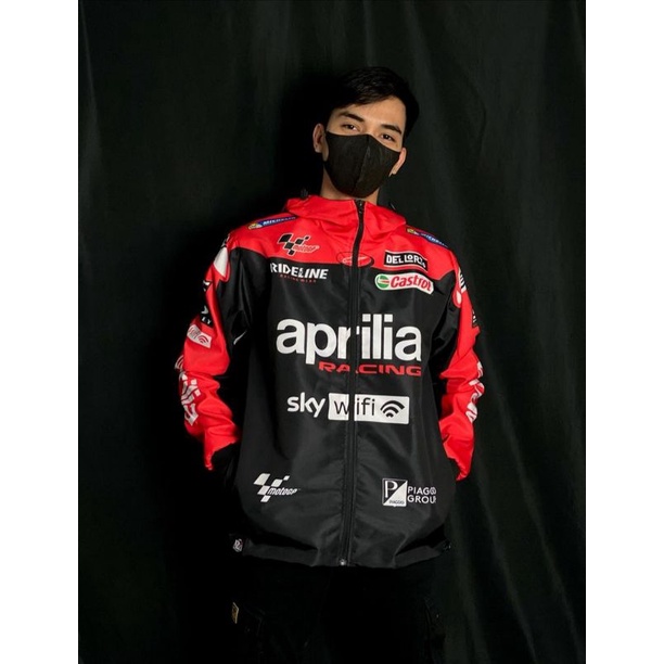 Aprilia RACING TEAM 連帽衫摩托車夾克