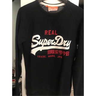 [二手］Superdry極度乾燥大學T/衛衣