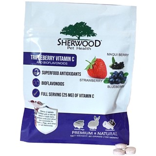 Sherwood 蒔寵 維生素C & 生物類黃酮錠100錠裝(2024.10)