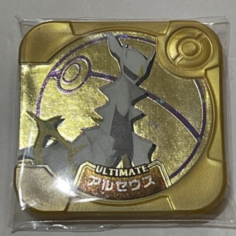 日本正版 Pokemon TRETTA Z3-RE金卡阿爾宙斯