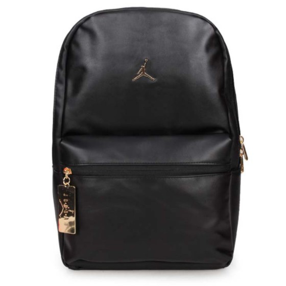 [麥修斯]NIKE JORDAN 後背包 雙肩包 書包 皮革 防潑水 9A047-023 JD2043007AD-001