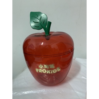 小淘氣PROKIDS紅蘋果造型糖果盒/直徑約9公分高度約8公分