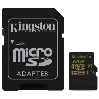 金士頓 Gold microSDHC (U3) 4K 90/45MB 32GB 記憶卡(SDCG/32GB)