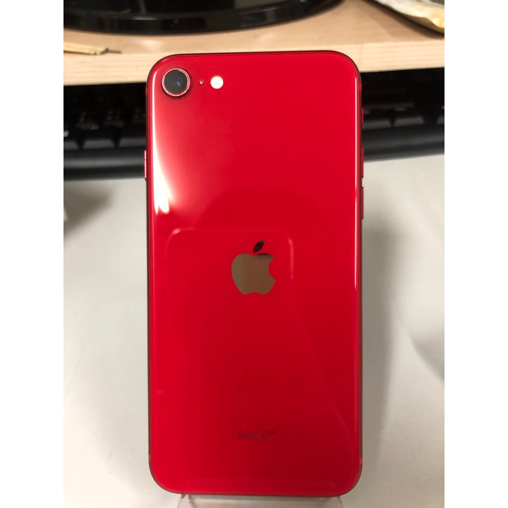 ﹝二手機﹞iPhone SE2 64G 4.7吋 紅 ✧實拍圖✧ 台中可約面交 ⚠不議價⚠