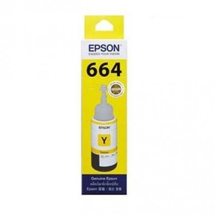 EPSON T6644/C13T664400原廠黃色墨水 適用:L120/L220/L350/L365/L455