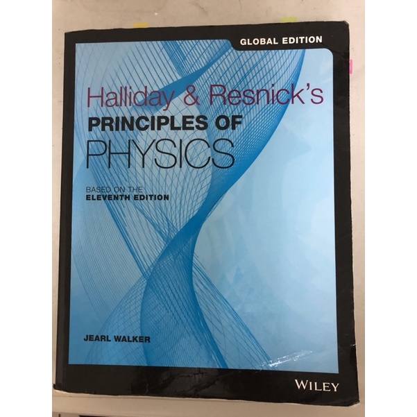 普物原文書 二手書 二手 Halliday &amp; Resnick’s principles of physics 11/e