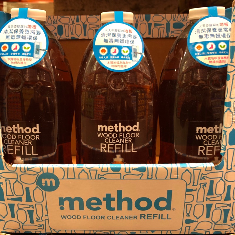 🛍好市多Costco 代購 METHOD 美則天然地板清潔劑 2公升 蝦皮購物