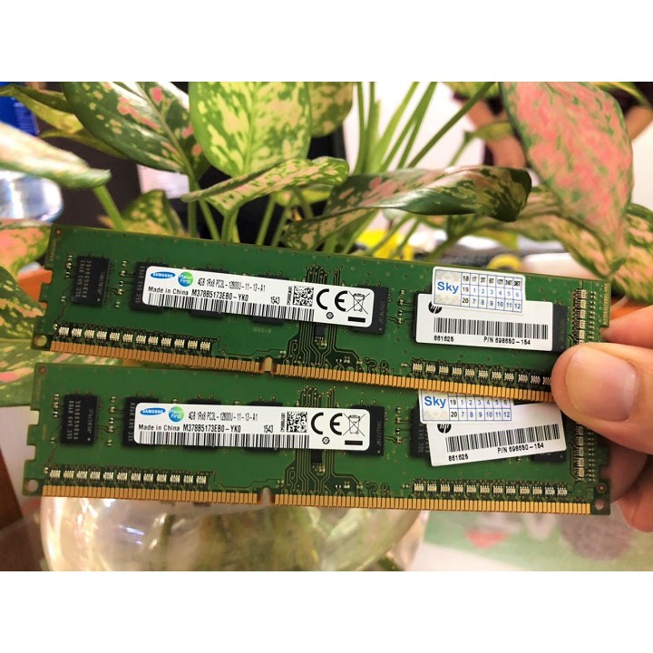️ 三星 4GB SSD RAM DDR3 Bus 1600HC PC3-12800U 1.5V 正品適用於最便宜的台式