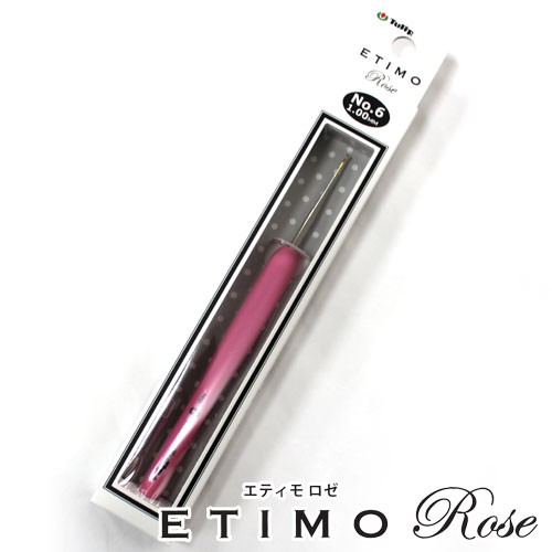 ETIMO TULIP Rose 廣島 玫瑰漸層附柄蕾絲鉤針 0 - 16號