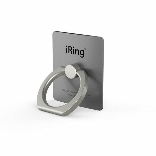 iRing多功能手機固定環－太空灰