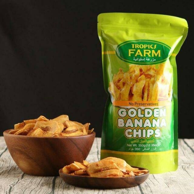 菲律賓 TROPICS FARM 香蕉 脆片 香蕉乾 香蕉餅乾 香蕉脆餅 BANANA CHIPS 350g