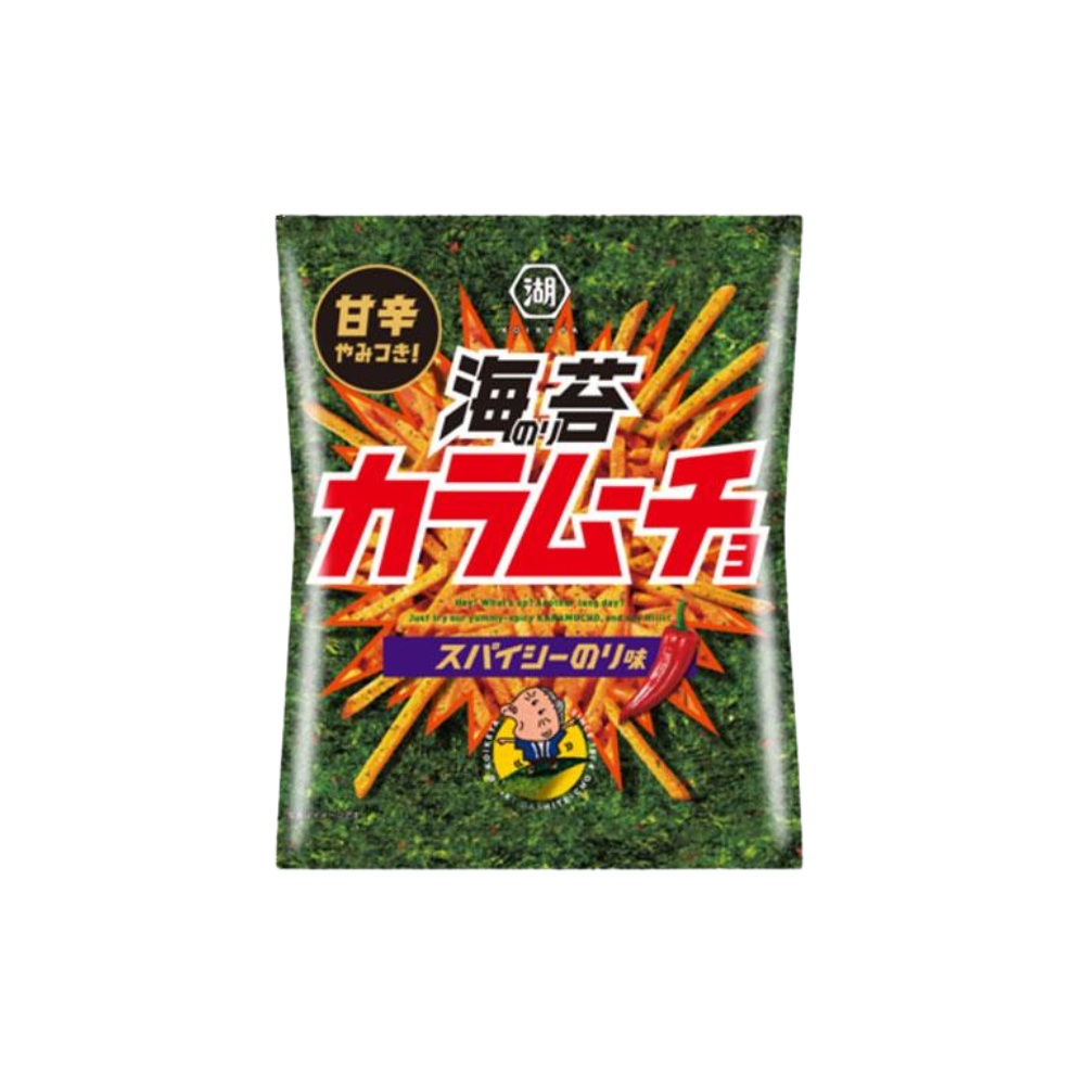 【餅之鋪】日本 湖池屋 洋芋脆條-辛海苔風味102g❰賞味期限2024.08.26❱