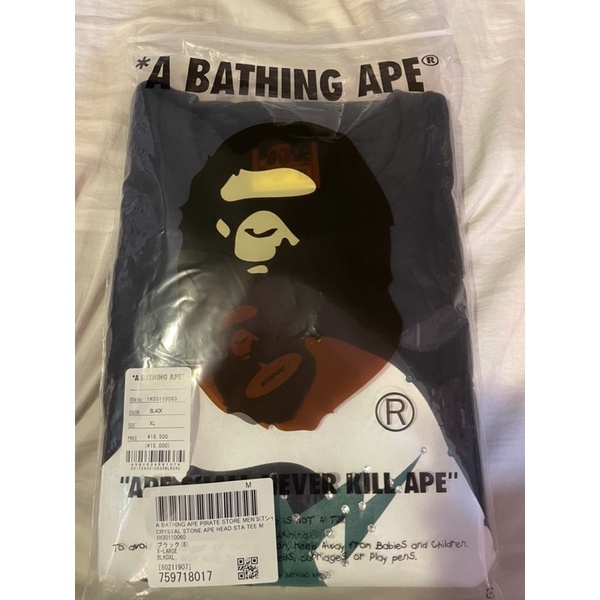 A BATHING APE短袖上衣 XL