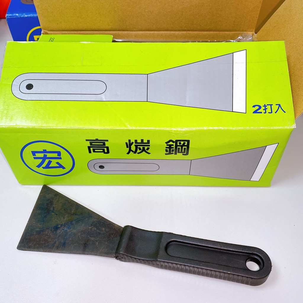 高碳鋼漆刀 黑鋼刀【一支】#漆刀 #黑鋼 #黑炭鋼 #漆杯 #油漆刮刀