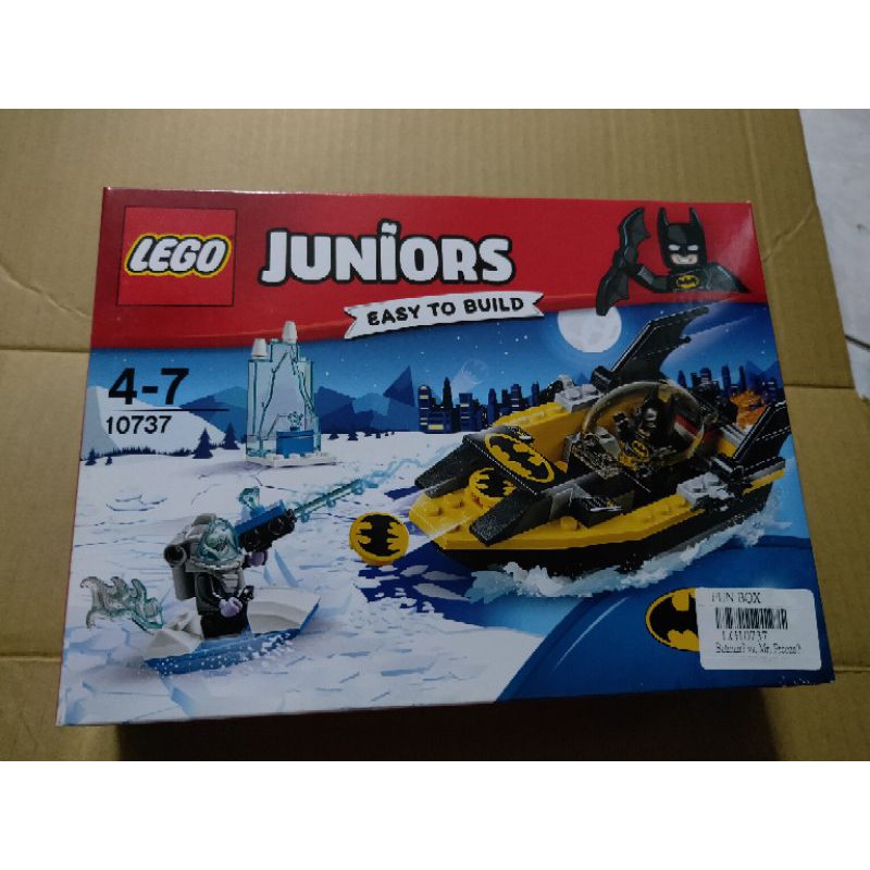 全新 LEGO 樂高 10737 Juniors系列 蝙蝠俠 蝙蝠俠對決冰雪人
